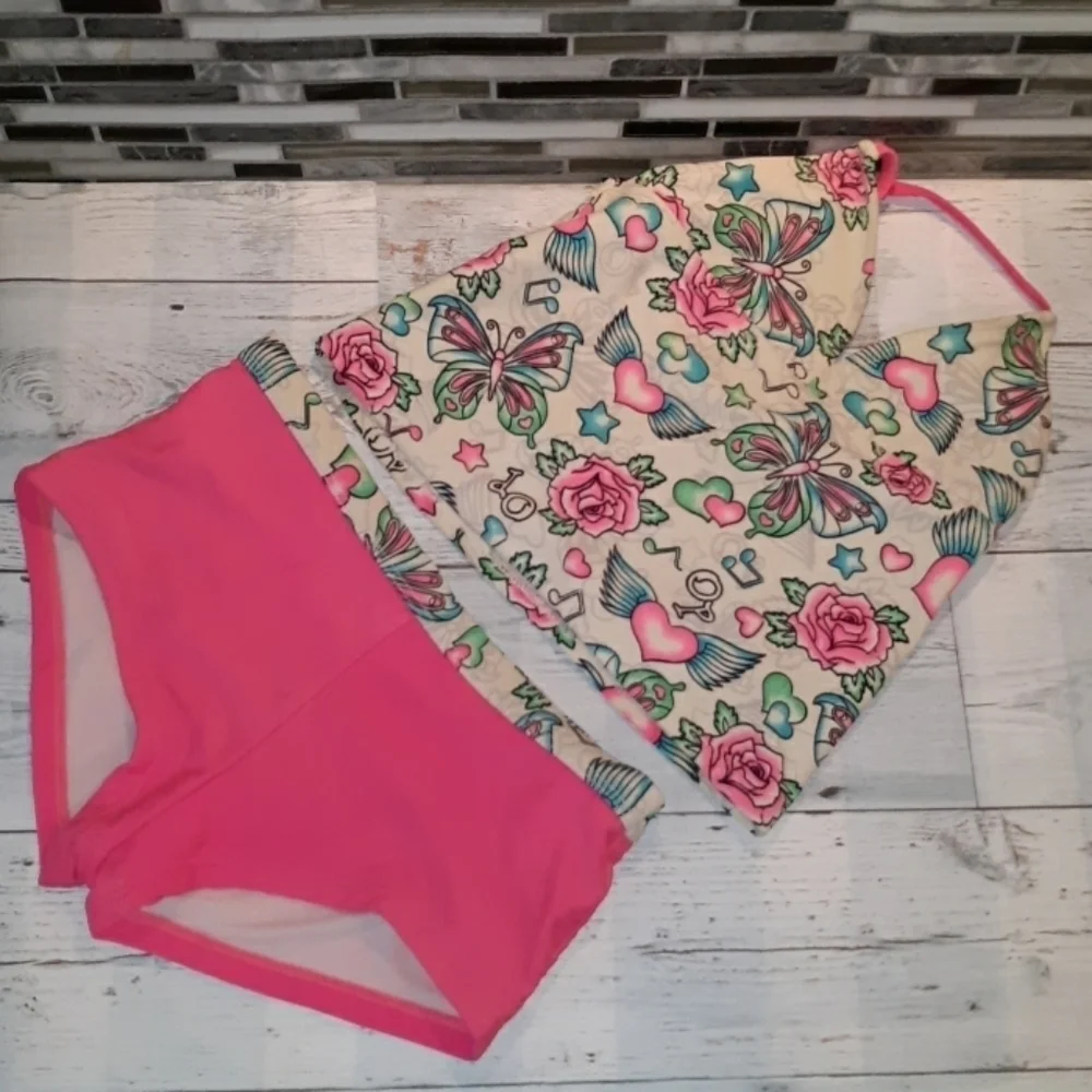 Girls 6X OP bathing suit